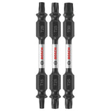 Bosch ITDETV2503 3 pc. Impact Tough 2.5 In. Torx Double-Ended Bit Set