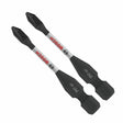 Bosch ITDPH1202 2" Driven Impact Phillips No 1 Power Bits with Magnetic Tips (2 Pack)