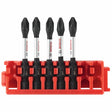 Bosch ITDPH2205C 2" Impact Phillips No 2 Power Bits with Clip for Custom Case System (5 Pack)