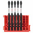 Bosch ITDPH23505C 3.5" Driven Phillips No 2 Power Bit with Clip for Custom Case System (5 Pack)