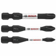 Bosch ITDPHV203 2" Driven Impact Phillips Power Bit Set (3 Pack)