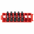 Bosch ITDSQ2105C 1" Driven Impact Square 2 Insert Bits with Clip for Custom Case System (5 Pack)