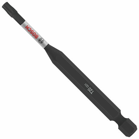 Bosch ITDT203501 3.5" Impact Torx T20 Power Bit with Magnetic Tip for Impact Drivers