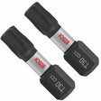 Bosch ITDT30102 1" Impact Torx T30 Insert Bits for Impact Drivers (2 Pack)