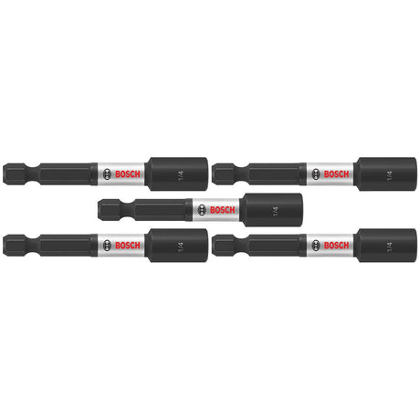 Bosch ITNS142B 5-Pc Impact Tough 2-9/16 In x 1/4" Nutsetters