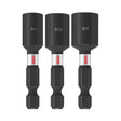 Bosch ITNS2490 3 Piece Impact Tough 1-7/8" Nutsetter Set