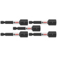 Bosch ITNS382B 2-9/16" x 3/8" Impact Tough Nutsetter for Impact Drivers (5 Pack)