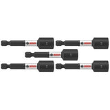 Bosch ITNS382B 2-9/16" x 3/8" Impact Tough Nutsetter for Impact Drivers (5 Pack)