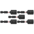 Bosch ITNS38B (5) Impact Tough 3/8 In. x 1-7/8 In. Nutsetters (Bulk Pack)
