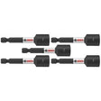 Bosch ITNS7162B 7/16" x 2-9/16" Impact Tough Nutsetters for Impact Drivers (5 Pack)