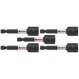Bosch ITNS7162B 7/16" x 2-9/16" Impact Tough Nutsetters for Impact Drivers (5 Pack)