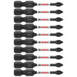 Bosch ITPH12B 10-Pc Impact Tough 2" Phillips #1 Power Bits