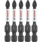 Bosch ITPH2205 5 pc. Impact Tough 2 In. Phillips #2 Power Bits