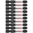 Bosch ITPH32B 10-Pc Impact Tough 2" Phillips #3 Power Bits