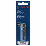 Bosch ITSA38 3/8" Impact Tough Socket Adapter with 1/4" Hex Shank 2" Length - 3
