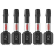 Bosch ITSQ2105 5 pc. Impact Tough 1 In. Square #2 Insert Bits