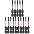 Bosch ITSQ2215 15 pc. Impact Tough 2 In. Square #2 Power Bits