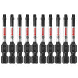 Bosch ITSQ22B 10 pc. Impact Tough 6 In. Square #3 Power Bits (Bulk Pack)