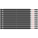 Bosch ITSQ36B 10 pc. Impact Tough 6 In. Square #3 Power Bits (Bulk Pack)