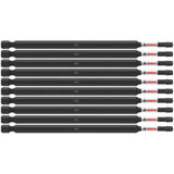 Bosch ITSQ36B 10 pc. Impact Tough 6 In. Square #3 Power Bits (Bulk Pack)