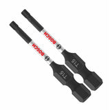 Bosch ITT15202 2" Torx T15 Impact Tough Power Bits for Impact Drivers (2 Pack)