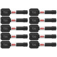 Bosch ITT201B 1" T20 Torx Impact Tough Insert Driver Bits for Impact Drivers (10 Pack)