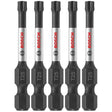 Bosch ITT25205 5 pc. Impact Tough 2 In. Torx #25 Power Bits