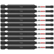 Bosch ITT2535B 10-Pc Impact Tough 3.5" Torx #25 Power Bits (Bulk Pack)