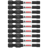 Bosch ITT302B 10 pc. Impact Tough 2 In. Torx #30 Power Bits (Bulk Pack)