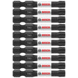 Bosch ITT402B 10 pc. Impact Tough 2 In. Torx #40 Power Bits (Bulk Pack)