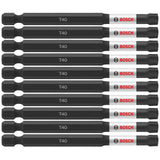 Bosch ITT4035B (10) Impact Tough 3.5 In. Torx #40 Power Bits (Bulk Pack)