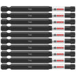 Bosch ITT4035B (10) Impact Tough 3.5 In. Torx #40 Power Bits (Bulk Pack)