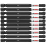Bosch ITT4035B (10) Impact Tough 3.5 In. Torx #40 Power Bits (Bulk Pack)