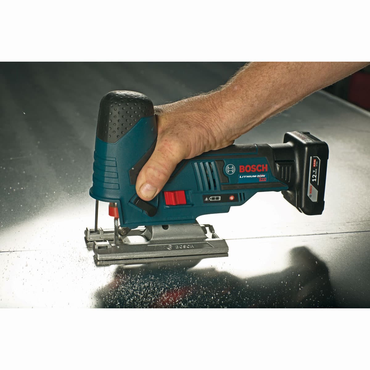 Bosch JS120BN 12V Max Cordless Jig Saw with Exact-Fit Insert Tray - 6