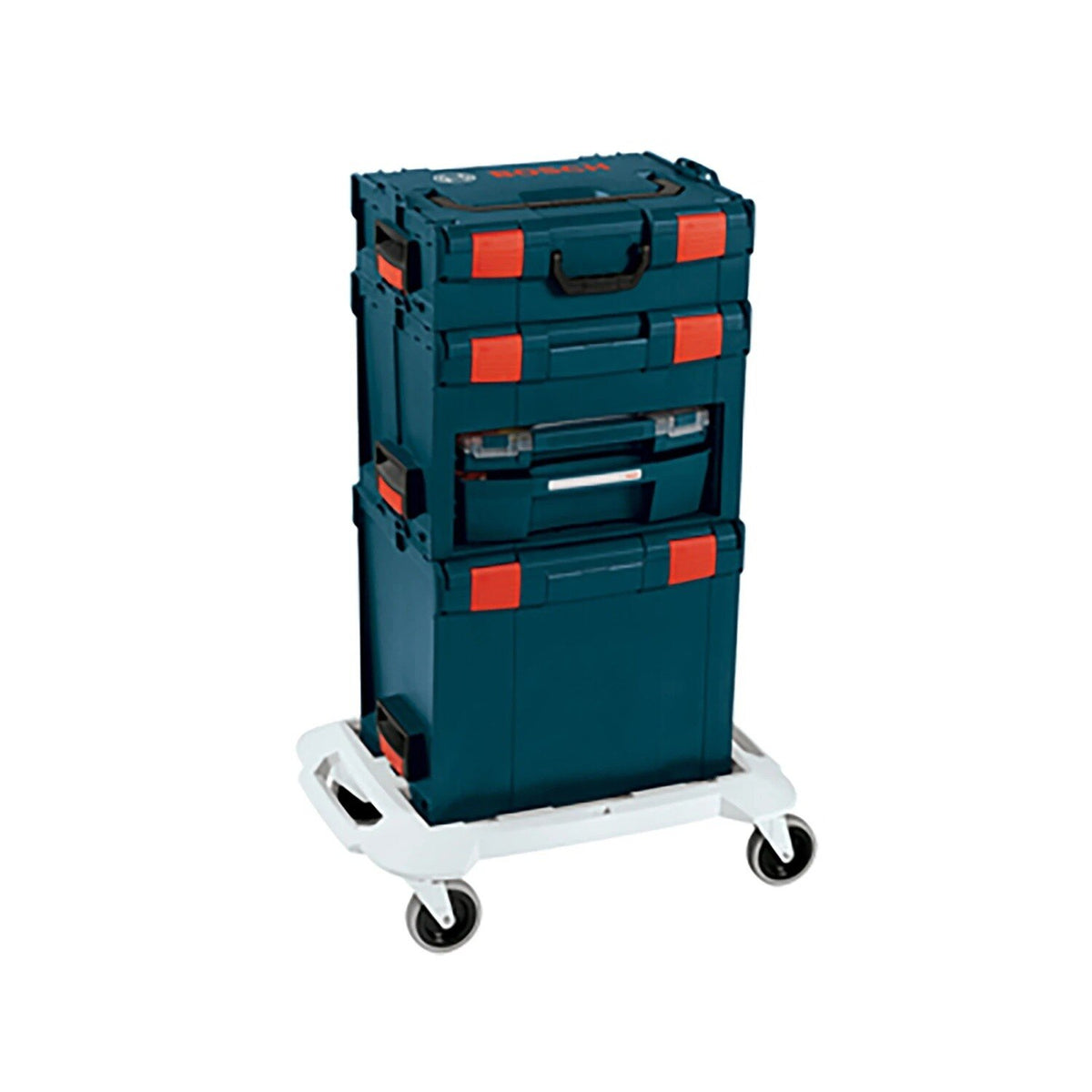 Bosch L-DOLLY 26" x 19.75" Heavy Duty ABS Transport Dolly 225 lb Capacity - 5