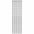 Bosch LBH0045 1/4" Round Hammer Drill Bits for Masonry and Concrete (5 Pack)