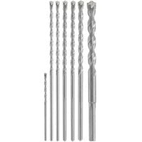 Bosch LBHS7U Round Carbide Tipped Hammer Drill Bit Set with Case (7 Pack)