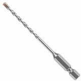 Bosch LBHX001 1/8" Hex Shank Carbide Tipped Hammer Drill Masonry Bit for Concrete and Masonry