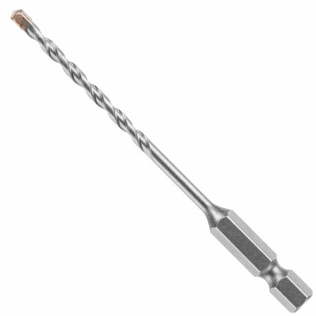 Bosch LBHX001 1/8" Hex Shank Carbide Tipped Hammer Drill Masonry Bit for Concrete and Masonry