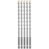 Bosch LBHX0045 1/4" x 6" Hex Shank Carbide Hammer Drill Masonry Bits (5 Pack)