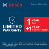 Bosch LR10 500' Red-Beam Rotary Laser Receiver - 5