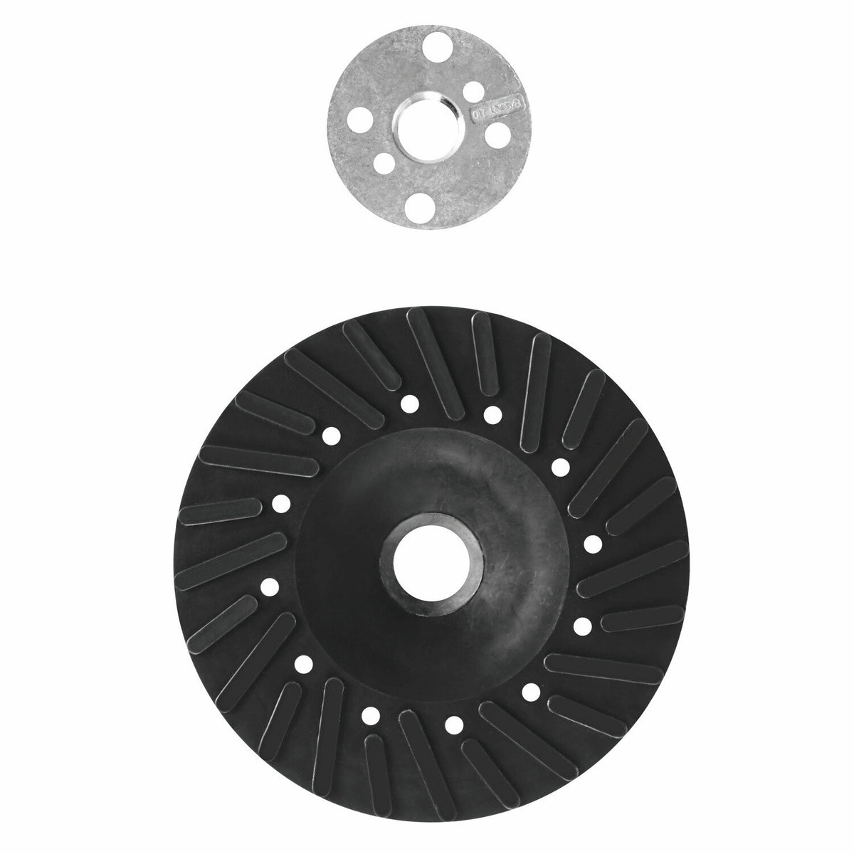 Bosch MGS0450 4-1/2" Angle Grinder Backing Pad with Lock Nut for Fiber Discs - 2
