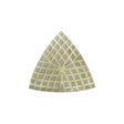 Bosch MM910 3.21" 60 Grit Hook and Loop Diamond Grit Paper for Detail Sanders