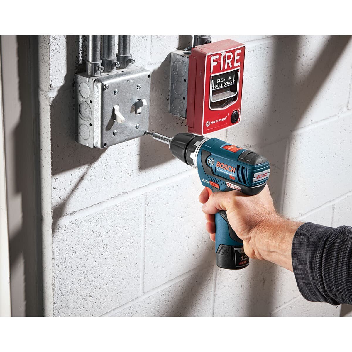 Bosch MS4034 Drilling and Driving Mixed Bit Set with Case for Wood Metal and Masonry (34 Pack) - 6
