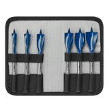 Bosch NS5006 6" Nail Strike Wood Boring Spade Bit Set with Pouch (6 Pack)