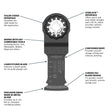 Bosch OSL114F 1-1/4" Starlock Bi-Metal Plunge Cut Blade