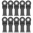 Bosch OSL114JF-10 1-1/4" Starlock Bi-Metal Extra-Clean Plunge Cut Blade, 10-Pk