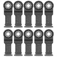 Bosch OSL114JF-10 1-1/4" Starlock Bi-Metal Extra-Clean Plunge Cut Blade, 10-Pk