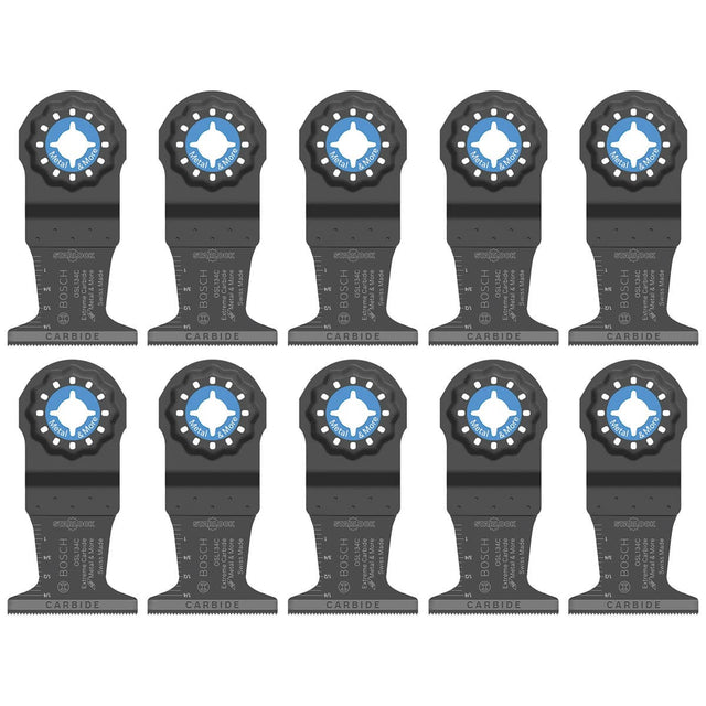 Bosch OSL134C-10 1-3/4 In. Starlock Carbide Plunge Cut Blade 10 pk.