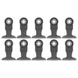 Bosch OSL212JF-10 2-1/2" Starlock Bi-Metal Extra-Clean Plunge Cut Blade, 10-Pk